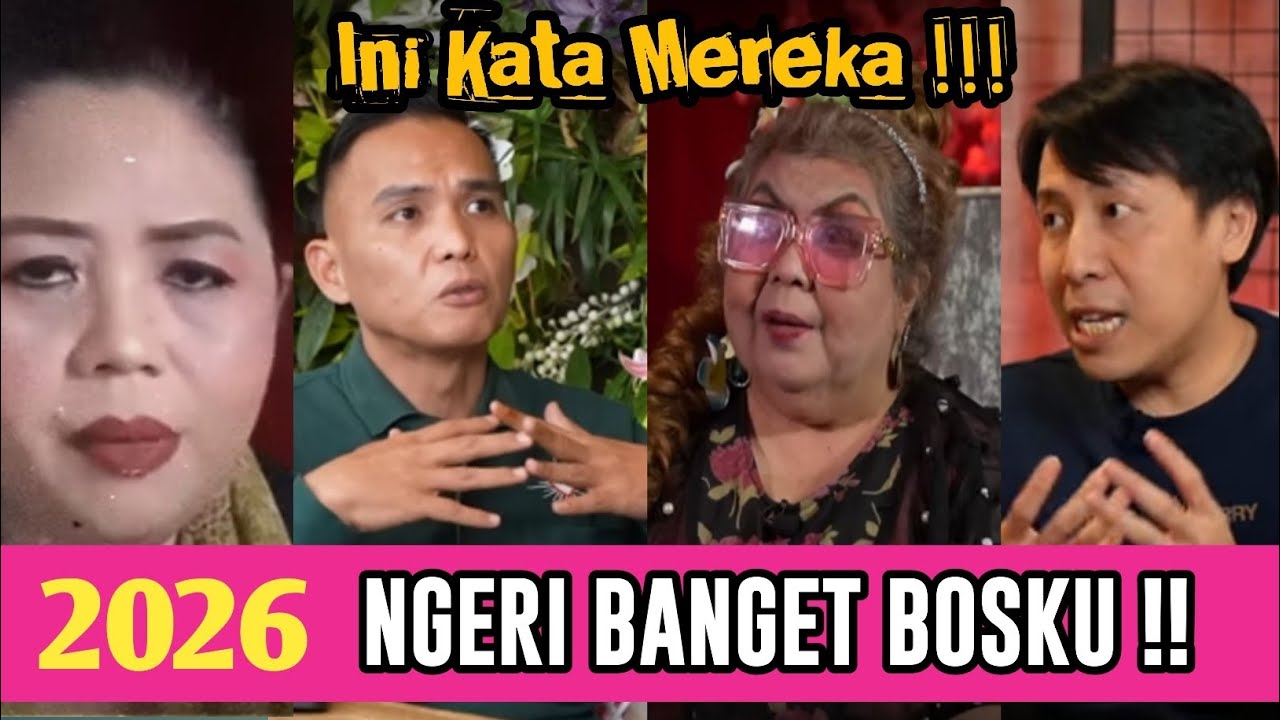 4 Tokoh ini Angkat Bicara ‼️Warning Yang Sama 2026⁉️