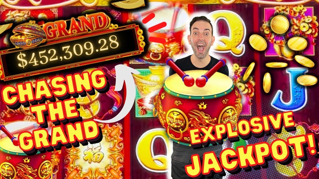 $452,309.28 GRAND CHASER 🥁 DANCING DRUMS HIGH LIMIT!