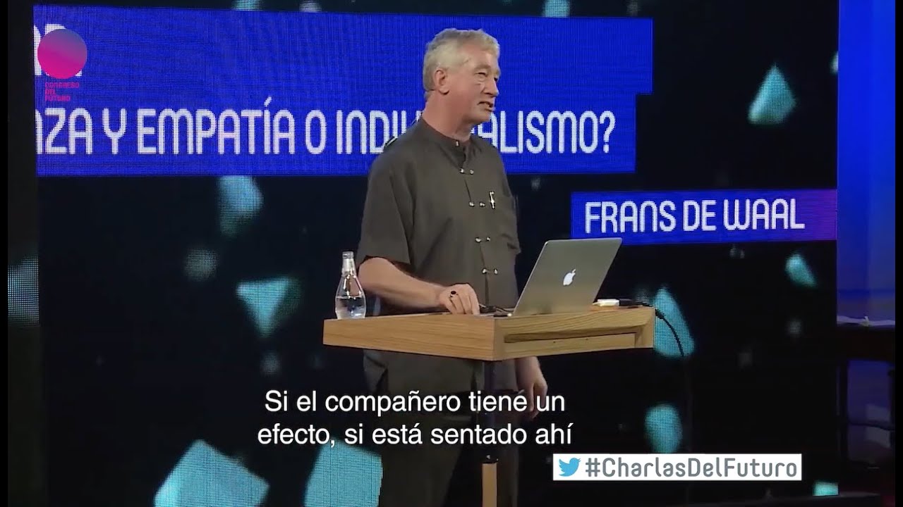 Frans de Waal | Cooperación y empatía | Congreso Futuro 2016