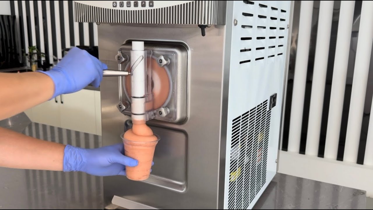 SPACE milkshake/Frozen drink machine 8690 8890 8790 operation video