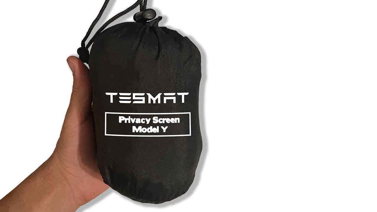 TESMAT Privacy Screen for Tesla Model Y Setup Video