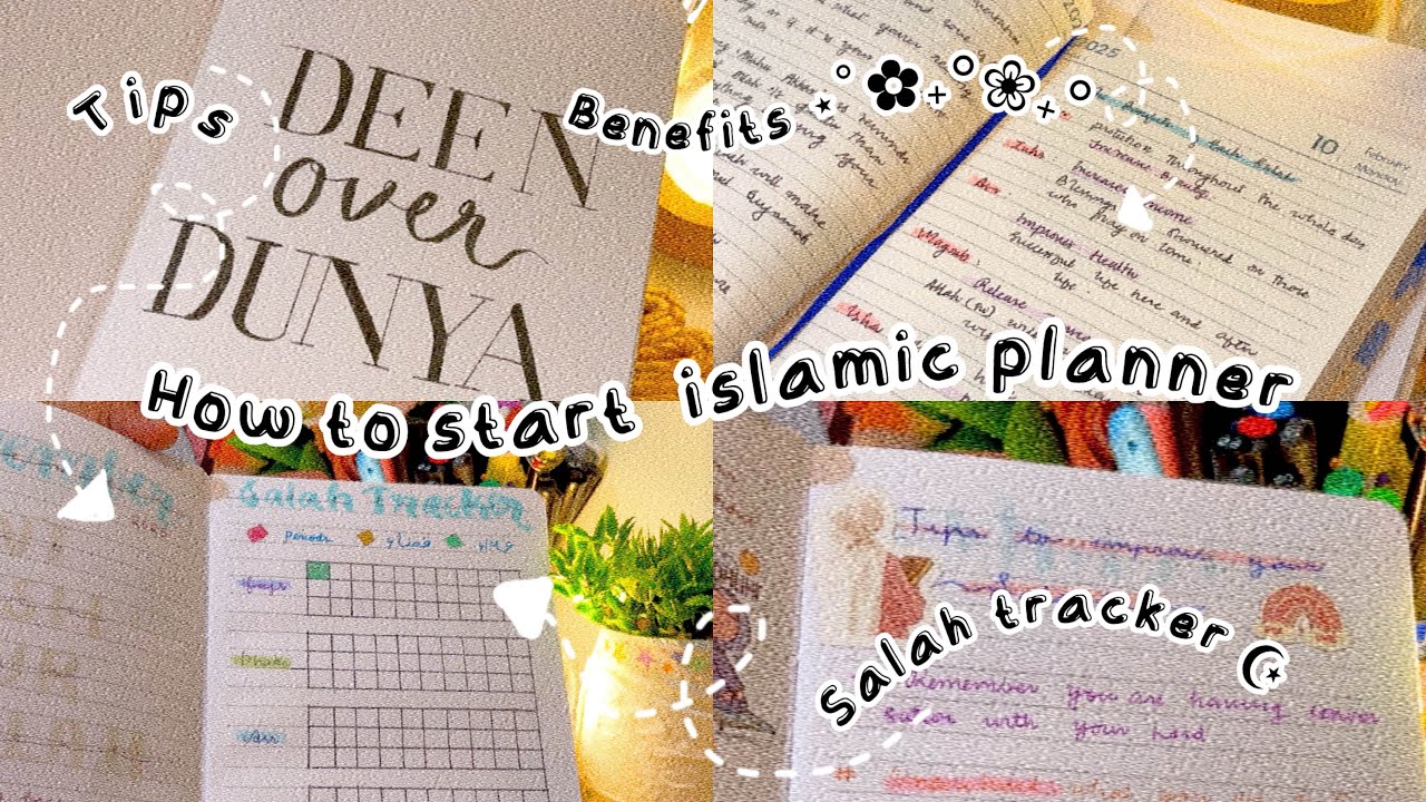All about Islamic planner 🫧🕌☪︎ salah Tracker/ Benefits✧🕌°#islamicplanner #trending #islamicjournal 