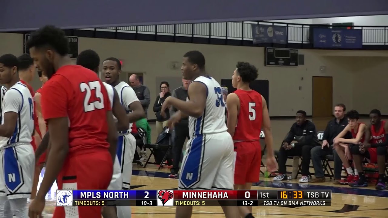 High School Boys Basketball: Minneapolis North vs. Minnehaha Academy