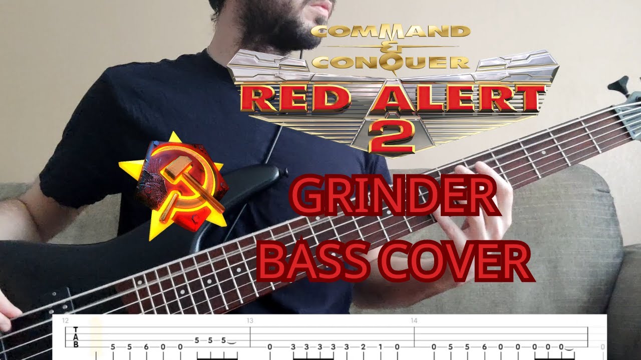 C&C Red Alert 2 (Frank Klepacki) - GRINDER - Bass cover with TAB