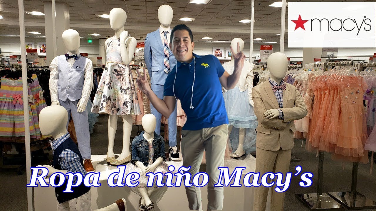 Pallet de Macy’s ropa para niño, solo ropa nueva.