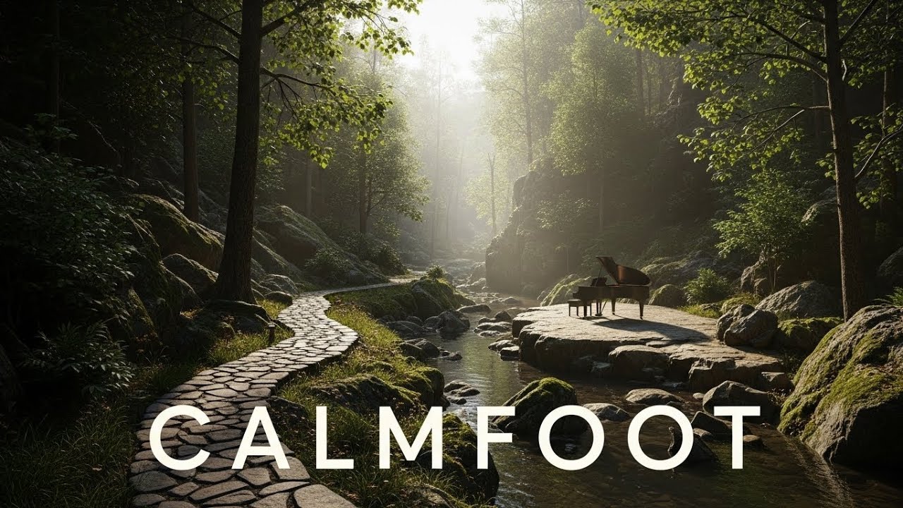 1 Hour Calm Piano for Gentle Focus & Emotional Ease – Calmfoot