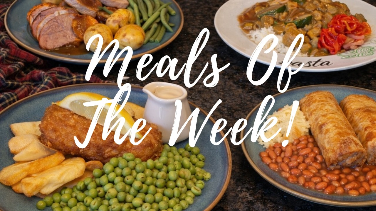 Meals Of The Week 22nd-28th March | A week of family dinners :)