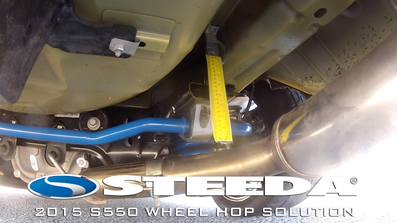 2015-2023 S550 IRS Wheel Hop Solution - Steeda