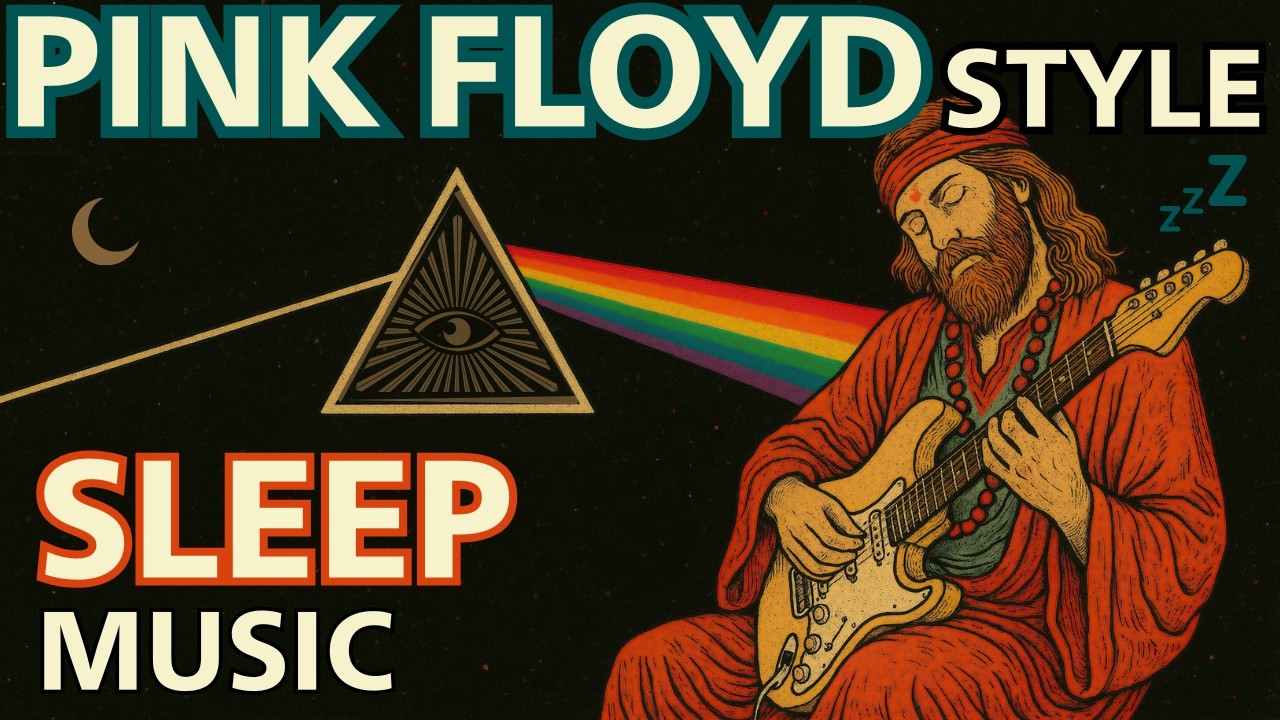 SLEEP MUSIC: PINK FLOYD STYLE 🪐 Deep Sleep Music for Stress Relief & Insomnia [no ads]