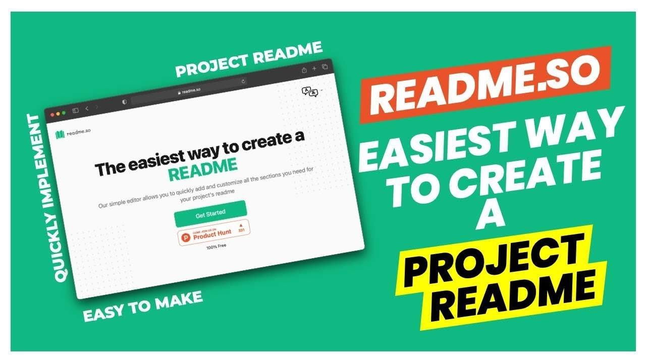 STOP WRITING MARKDOWN !!! COOL KIDS USE readme.so