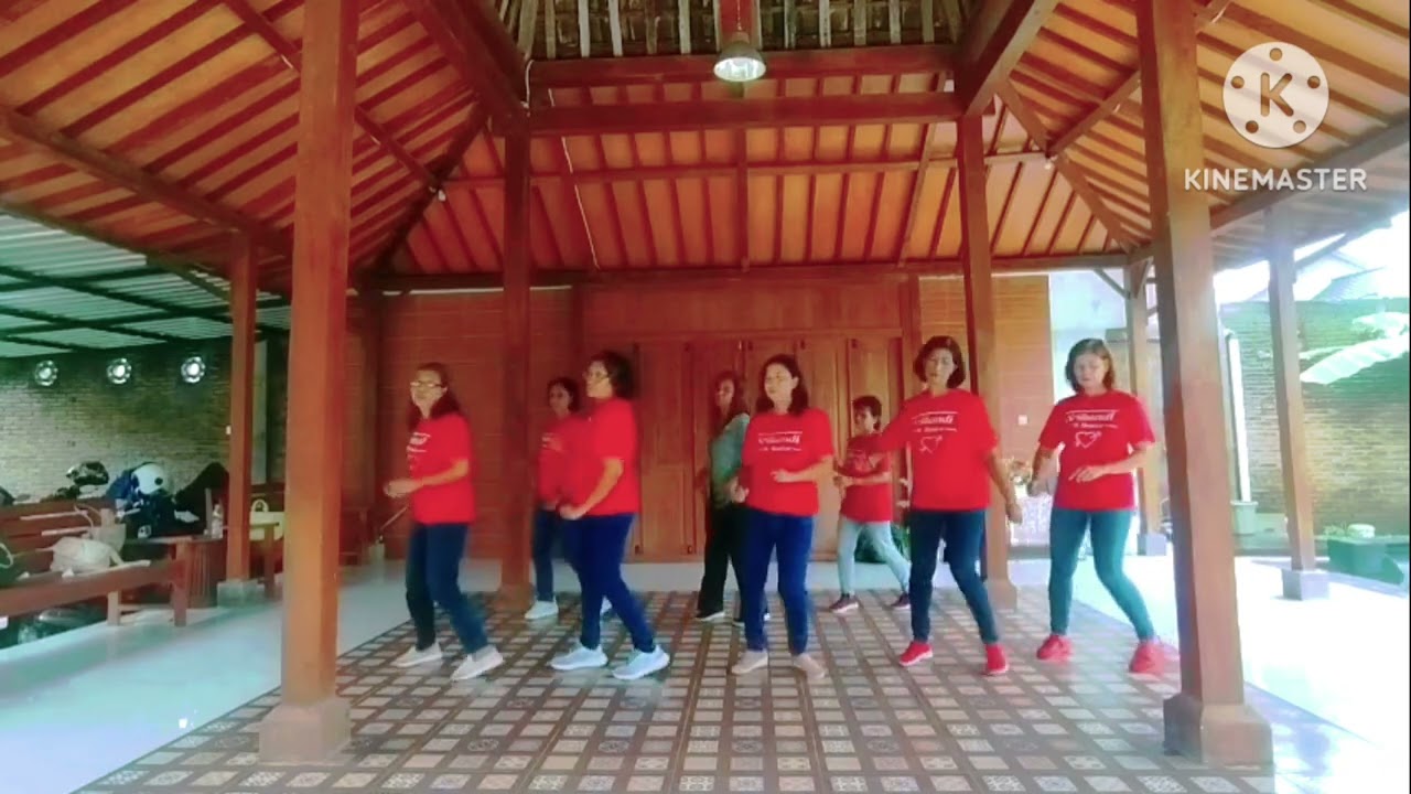 JANGAN TUNGGU LAMA LAMA / LINE DANCE / CHOREO : KIKI ( INA ) & RYAN ( INA ).