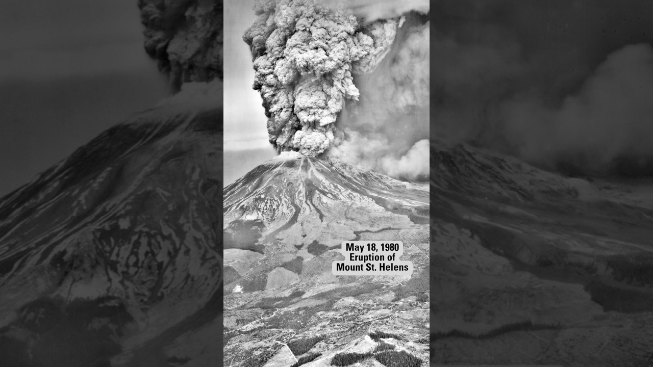 45th anniversary of the 1980 eruption of Mount St. Helens