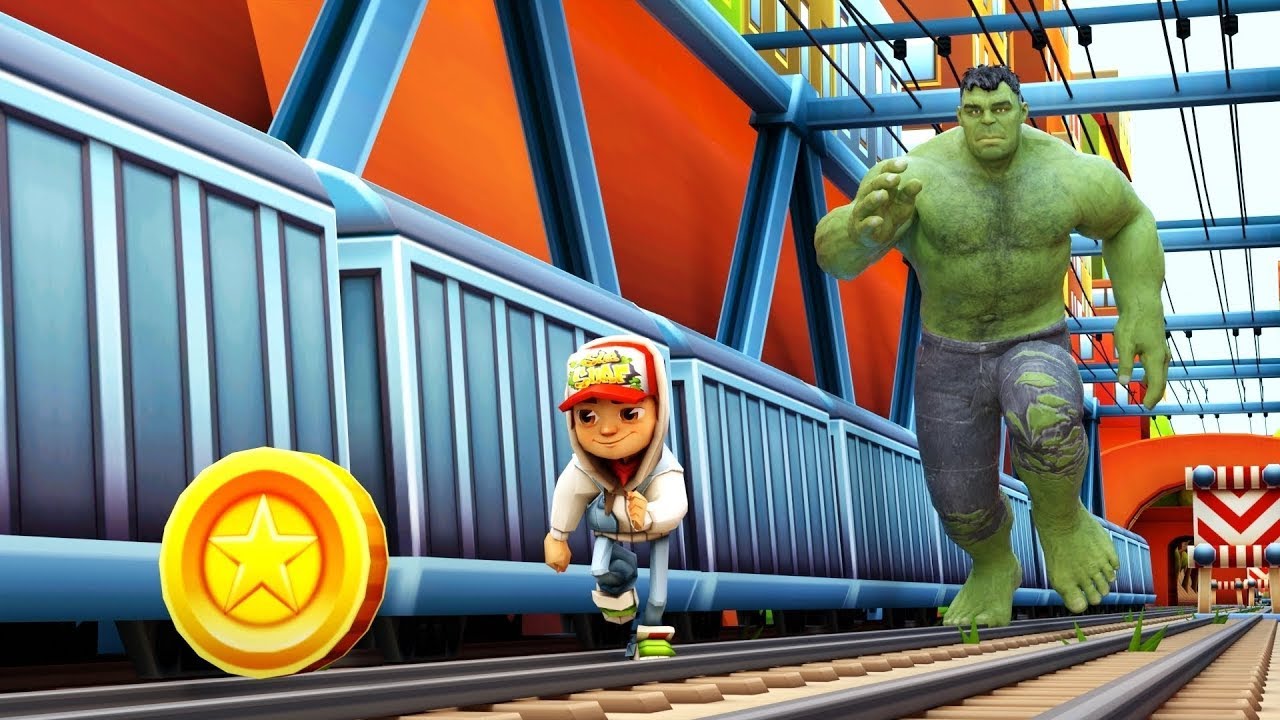 Subway Surfers VS Hulk Smash