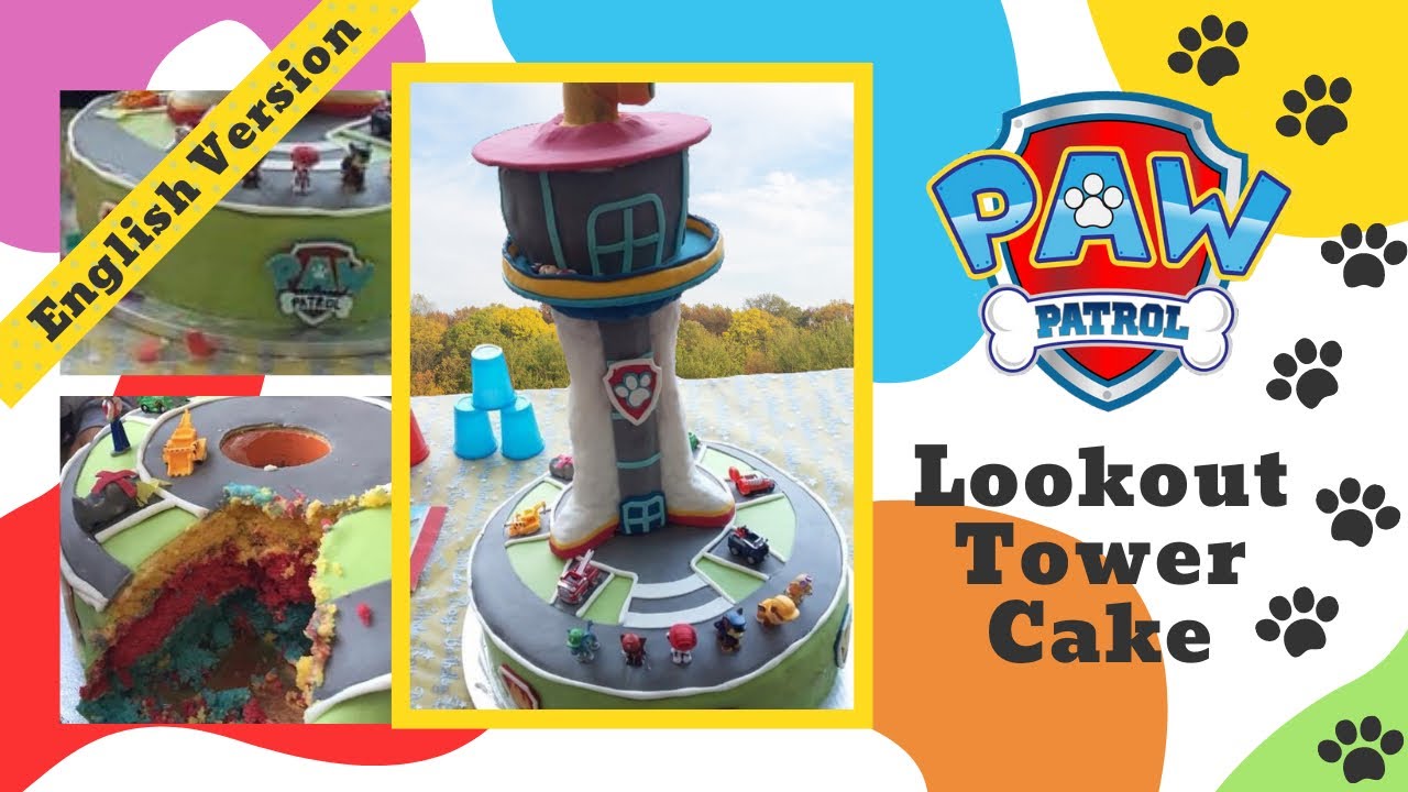 Paw Patrol Lookout Tower Cake [ Cakes & Costumes ]
