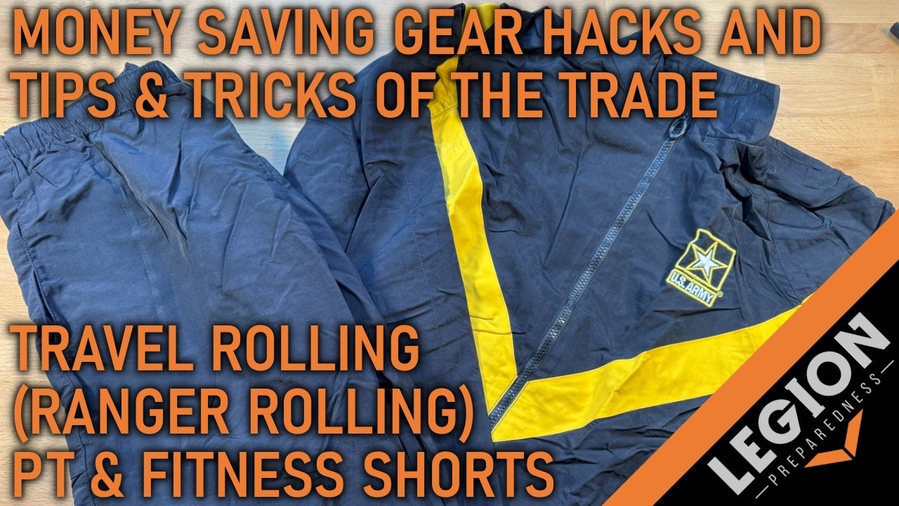 Travel Rolling (Ranger Rolling) Service Cold Weather PT Uniforms