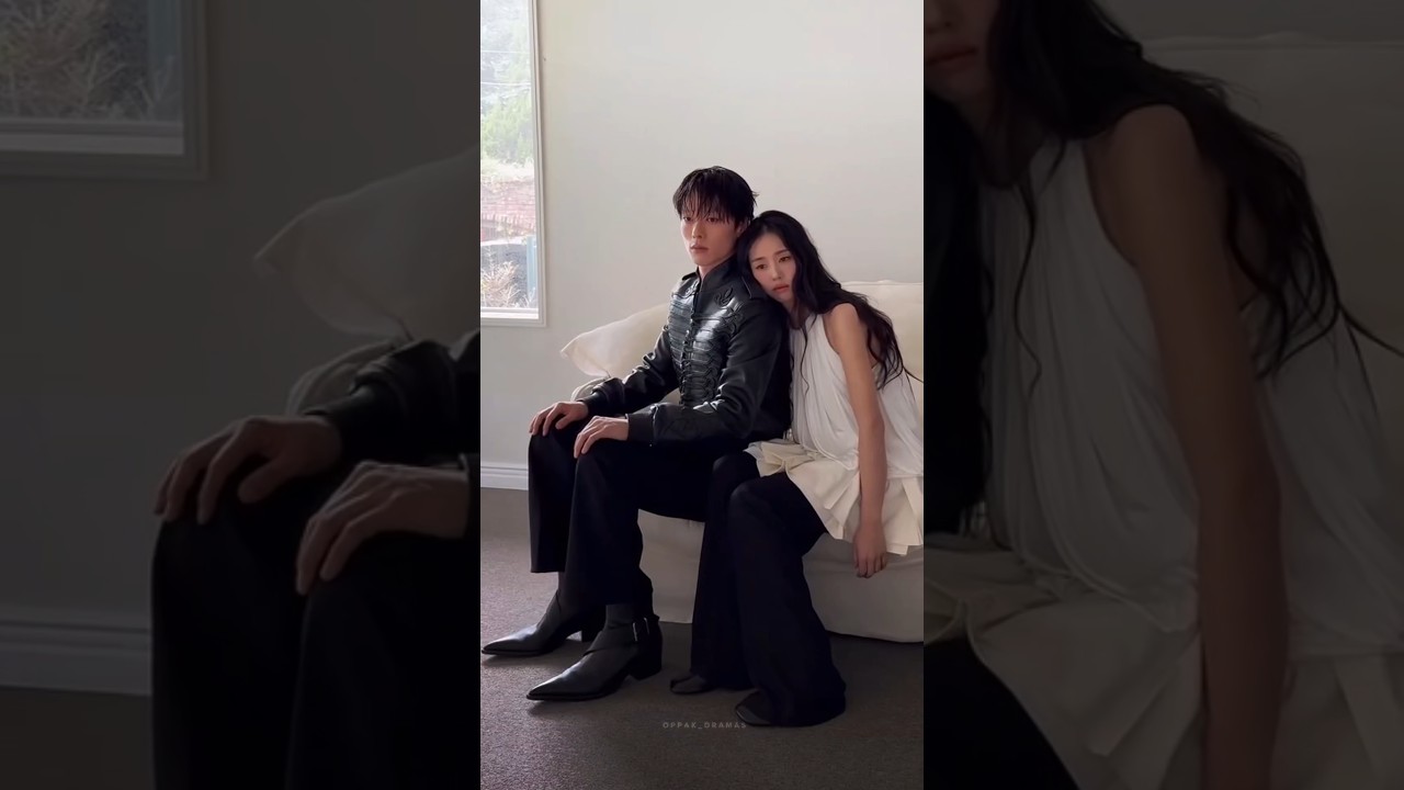 Beautiful couple in an upcoming drama🔥 #dynamitekiss #jangkiyong #ahneunjin #kdrama