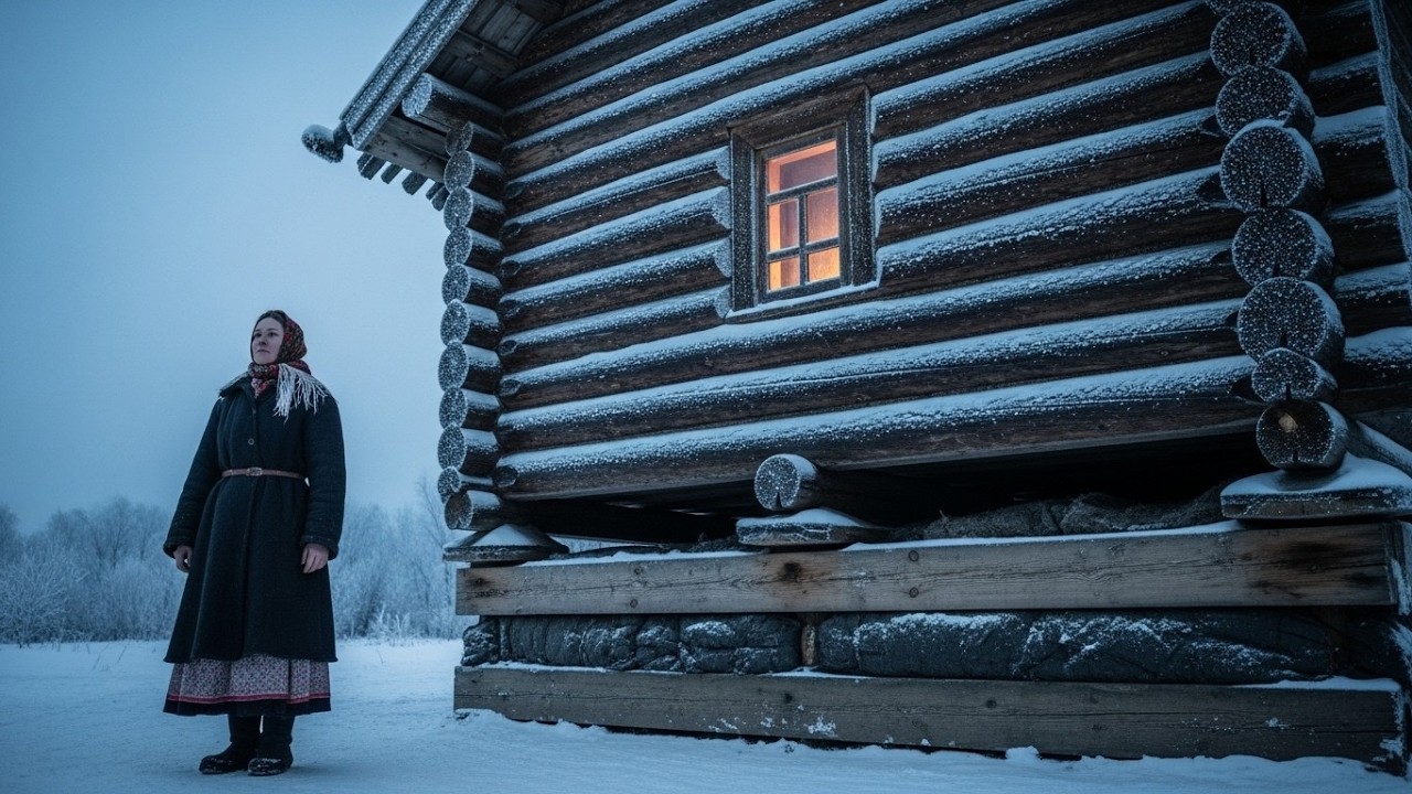Соседи смеялись над её двойным полом — пока её изба была на 28° теплее, когда все остальные мёрзли