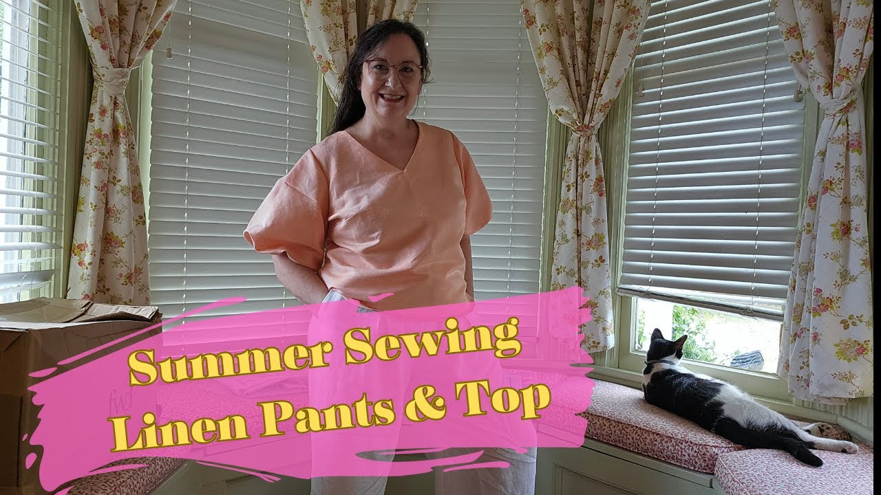Summer 2024 Makes! Style Arc Milan Pant & Vista Top by Twig & Tale