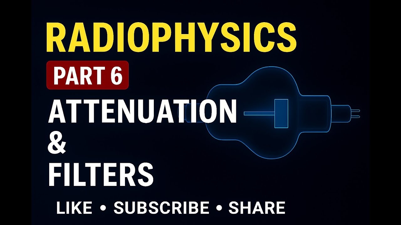 Attenuation and Filters || Radiophysics Mcq PART 6
