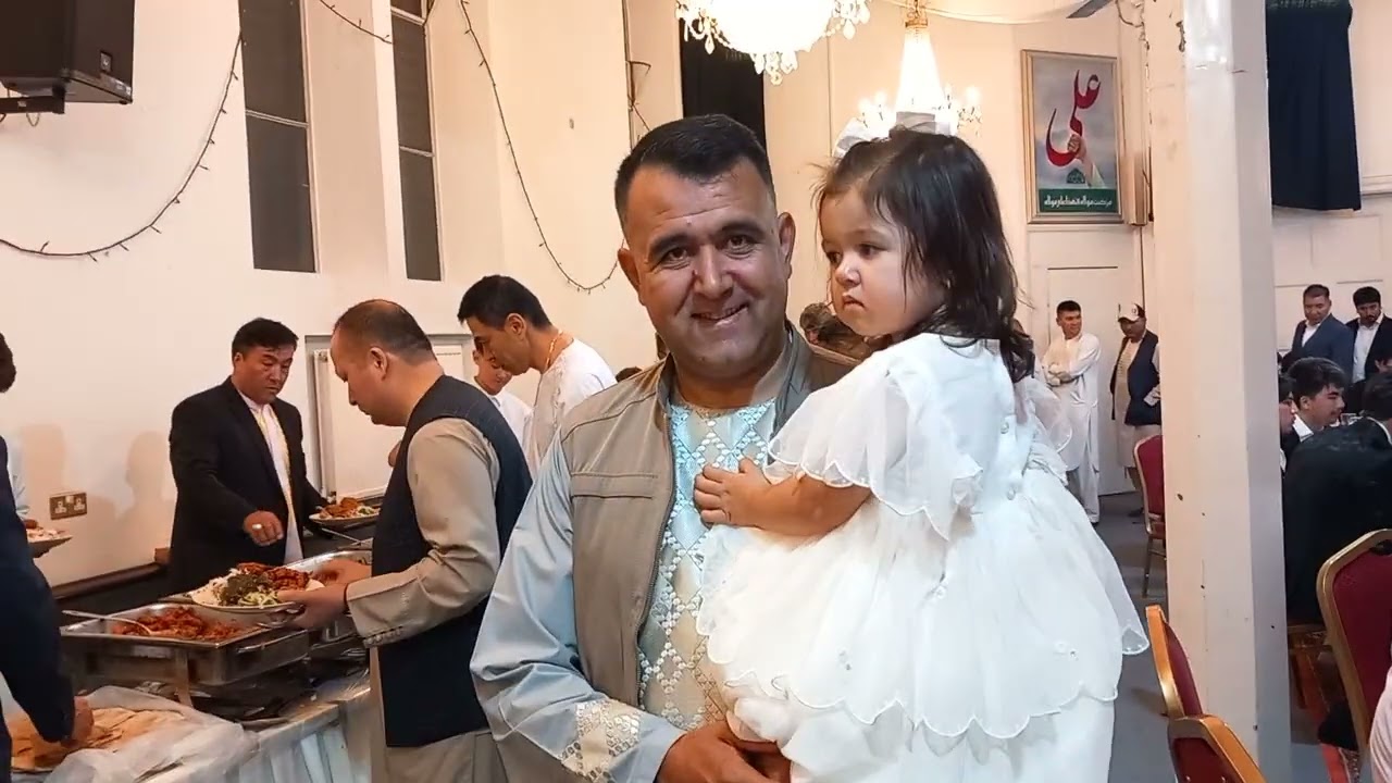 عروسی حاجی سمع قسمت غذا خوری #عروسی #لندن #viral 