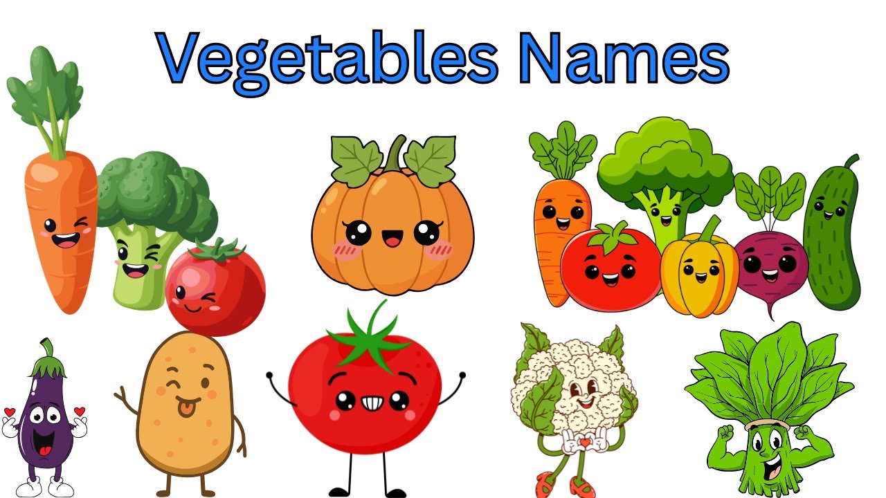 सब्ज़ियों के नाम सीखें | Vegetable Name English & Hindi | Vegetables Name & Pictures #vegetables