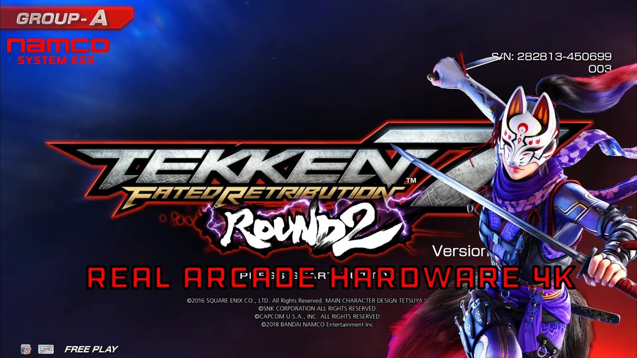 Tekken 7 Fated Retribution - Round 2 Ver.4.10 Kunimitsu Namco System ES3