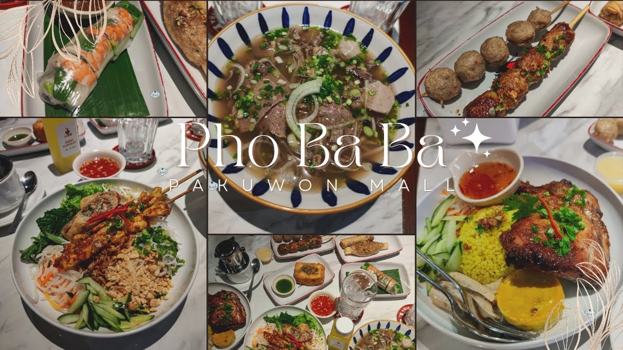 Pho Ba Ba, vietnamese food at Pakuwon mall