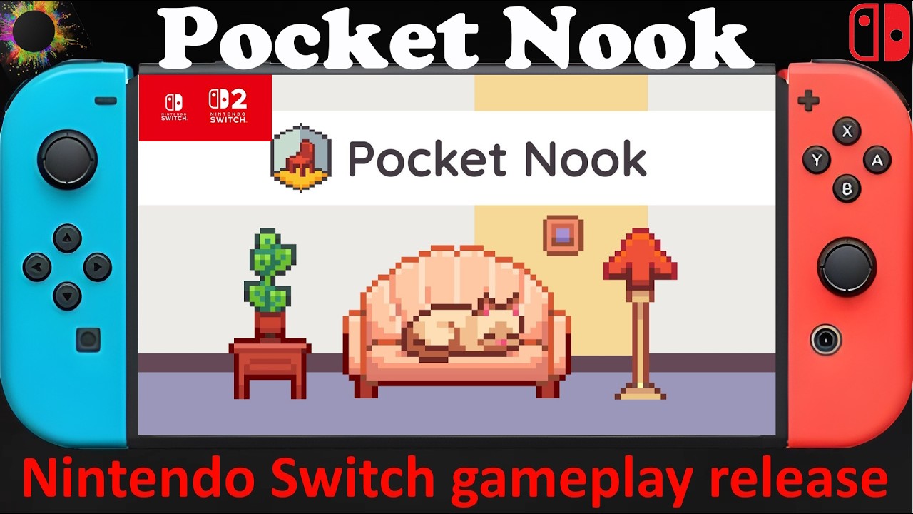Pocket Nook - Nintendo Switch / Switch 2 Compatible gameplay release