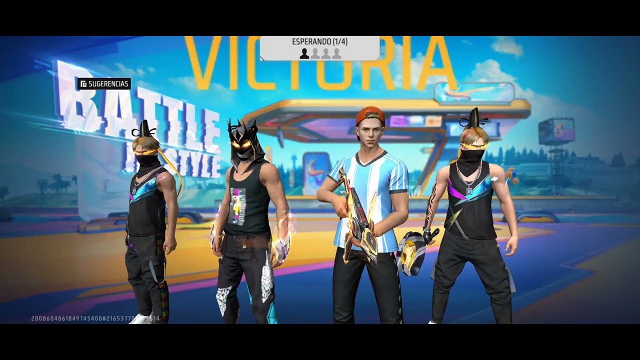 Jugando free fire para llegar al diamante 5