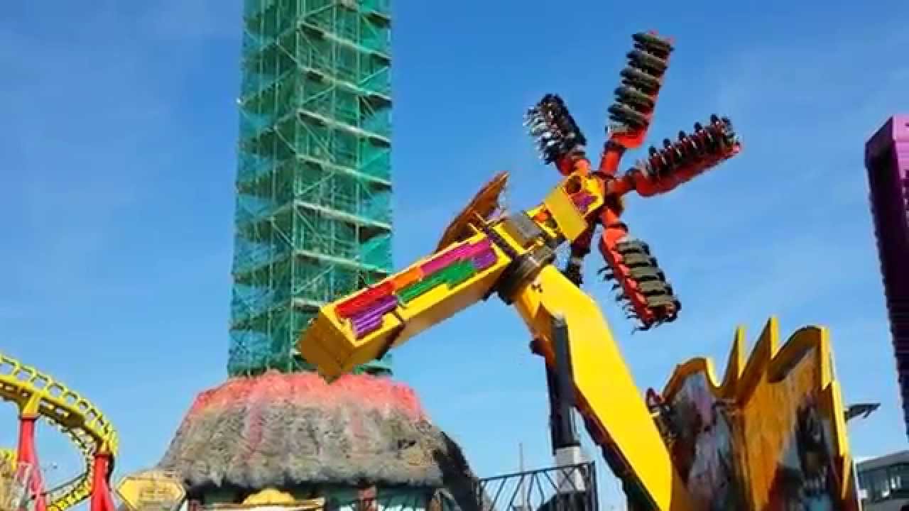 THE BEAST THRILL RIDE - FANTASY ISLAND - INGOLDMELLS - SKEGNESS