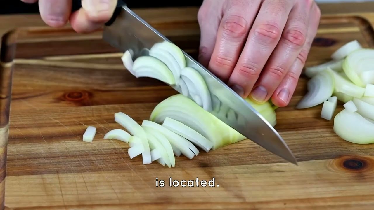 How to Cut an Onion Without Crying
