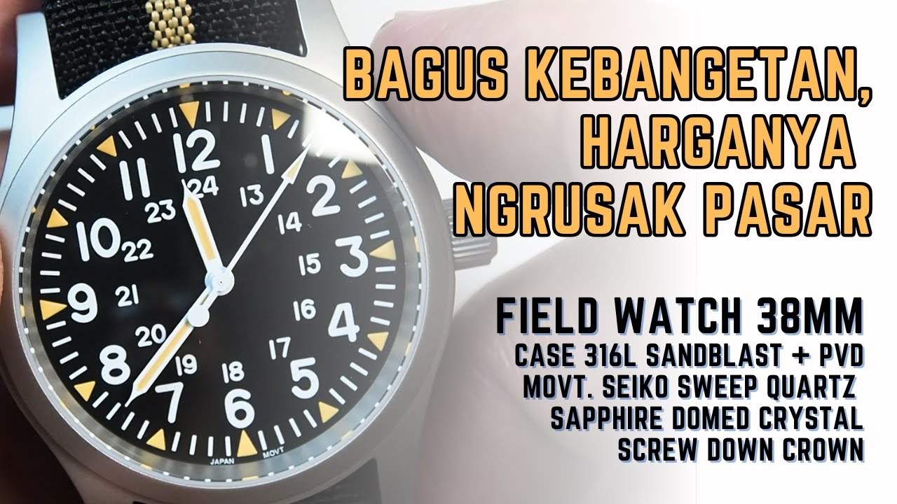 Review Jam Militado ML05 / ML-05 Varian Sweep Seiko VH31 - Ulasan B. Indonesia