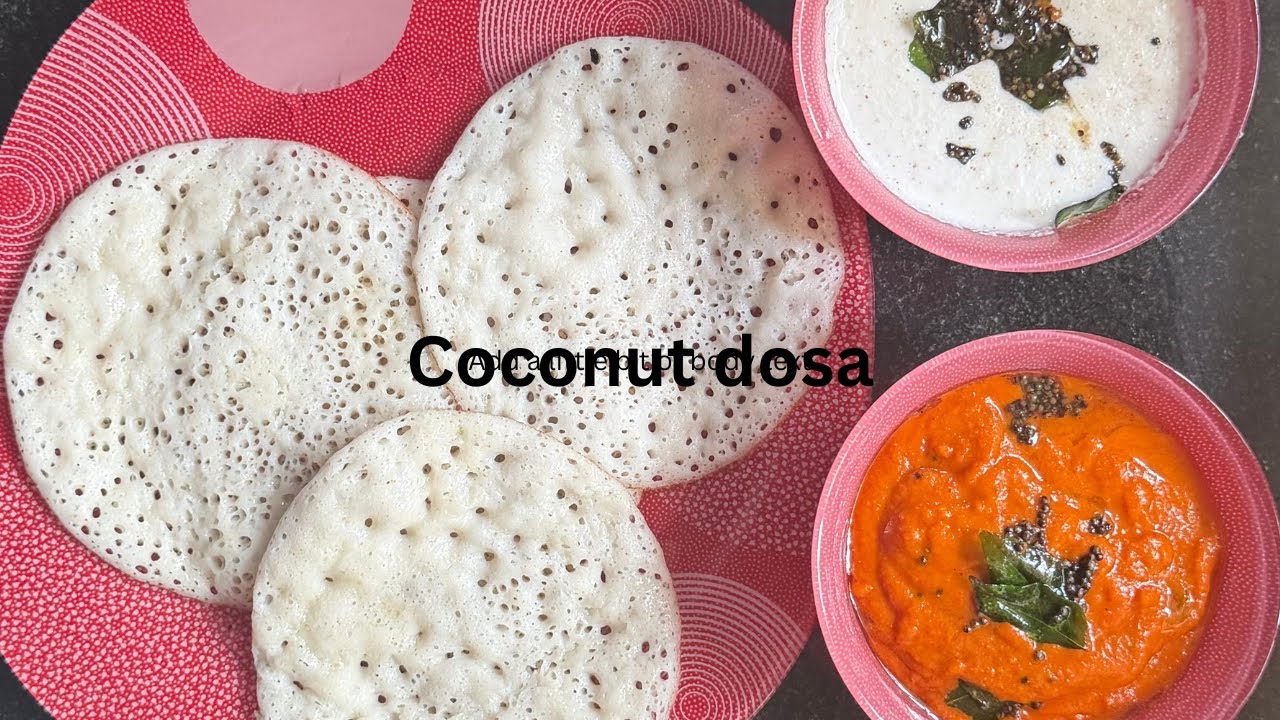 ഉഴുന്ന് ചേർക്കാതെ പഞ്ഞി പോലെയുള്ള നല്ല സോഫ്റ്റ് നാടൻ ദോശ 👌🔥🥞#coconut dosa/breakfast recipe 