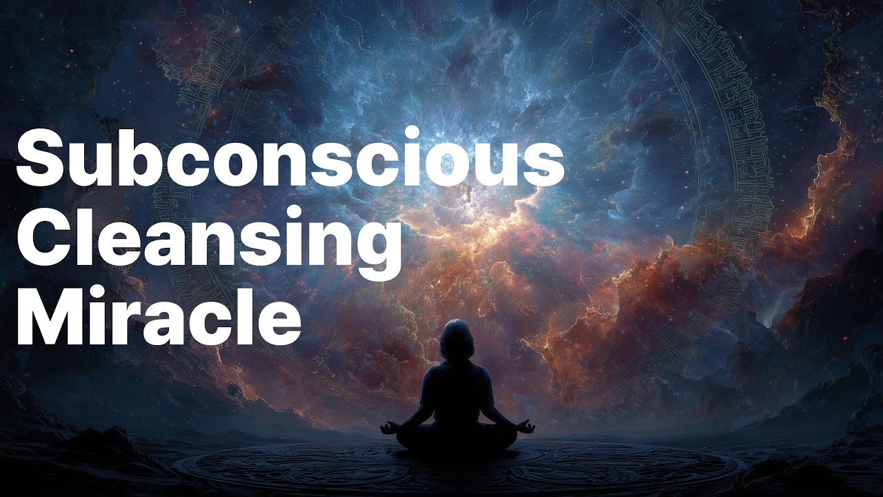 Subconscious Cleansing Miracle | 3-Hour Sleep Frequency to Erase Negative Beliefs and Attract Luck