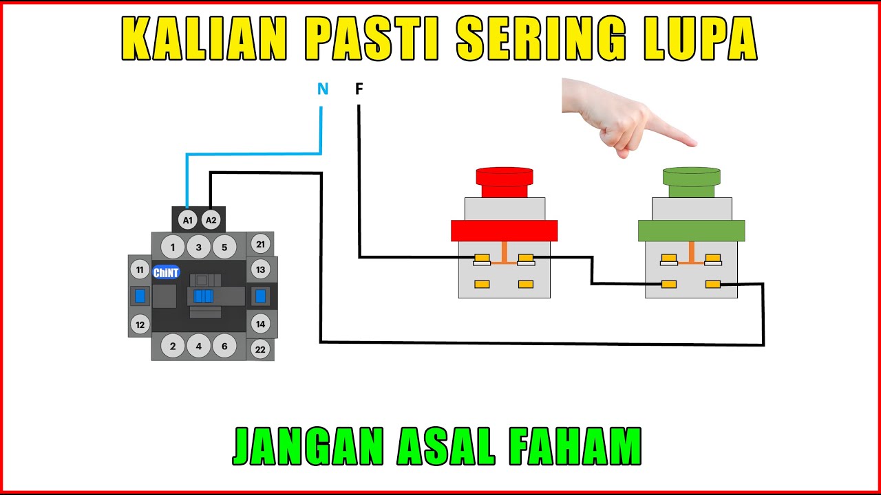 BEGINI FUNGSI KONTAKTOR YANG SERING KALIAN LUPA