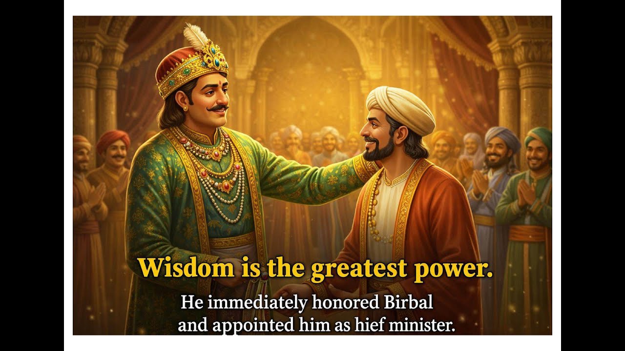 குழந்தைகள் கதை akbar birbal  அக்பர் & பீர்பல்