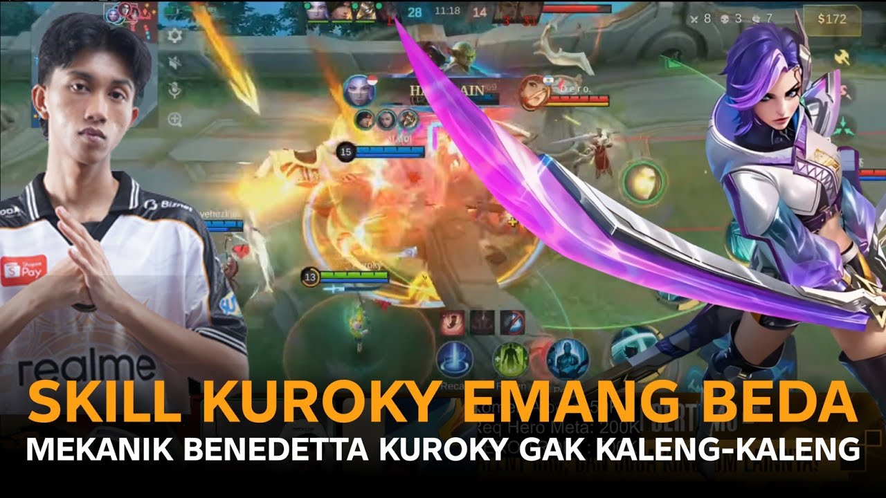 NYOBA GOLDLANE ASSASIN, BENEDETTA KUROKY LICIN BANGET