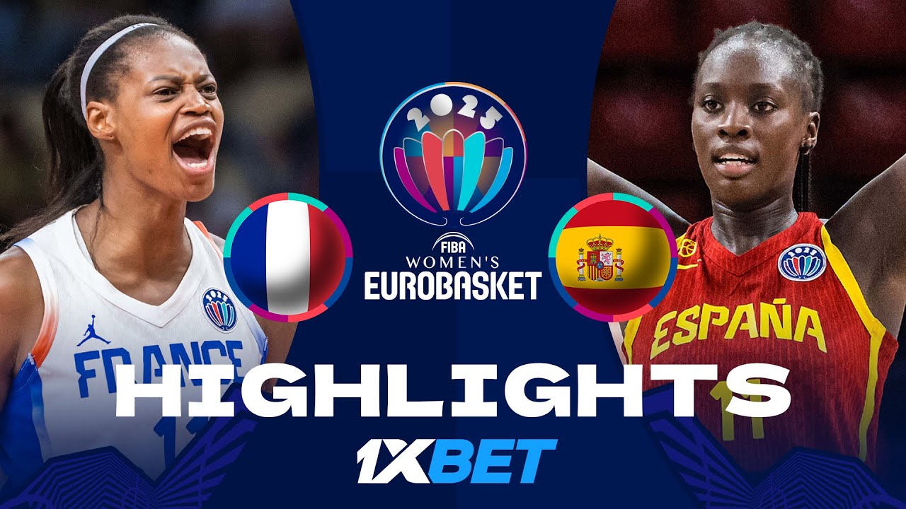 Spain 🇪🇸 survive France 🇫🇷 in dramatic ending to make their way to #EuroBasketWomen 2025 Final 🔥