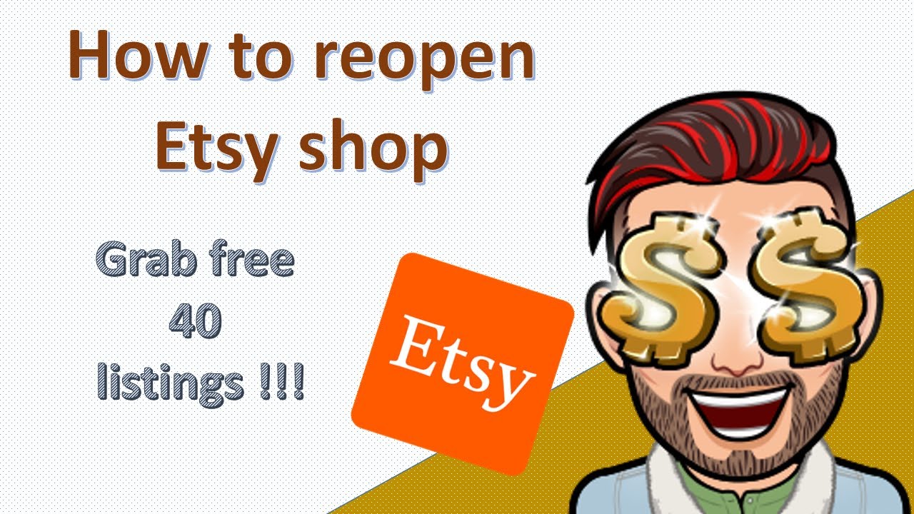 How to reopen Etsy shop 2021