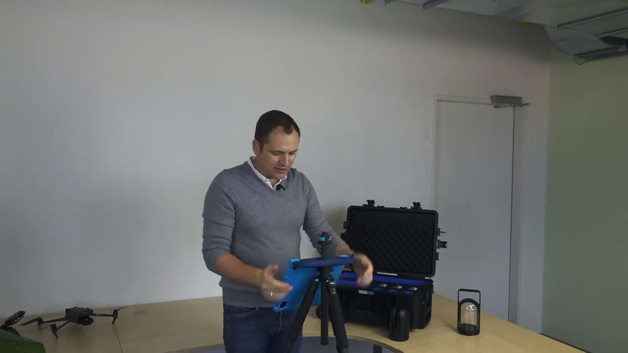 Richtiger Aufbau des Leica BLK360 für Leica Cyclone Field 360 und Matterport App - Scanner2GO
