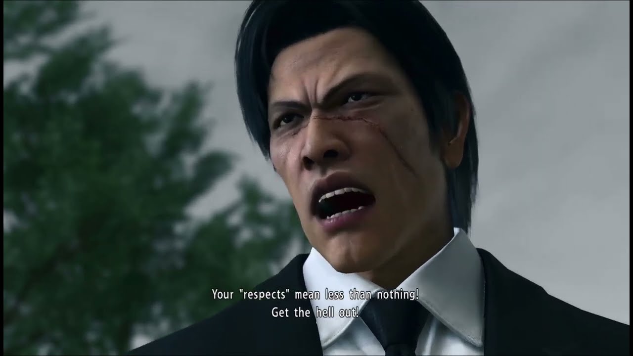 Yakuza Kiwami 2 but it&rsquo;s only Kashiwagi scolding everyone