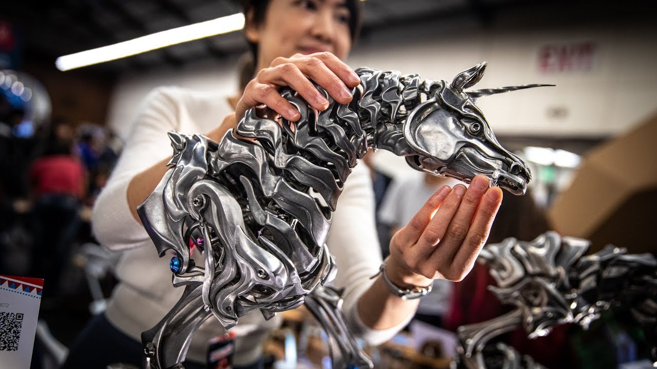 The Fantasy Metal Creatures of Perkunas Design Studio