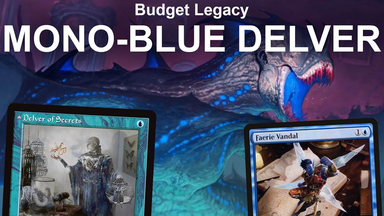 BUDGET BEATS! Legacy Mono-Blue Delver. A Relatively-Affordable Entry Point. MTG