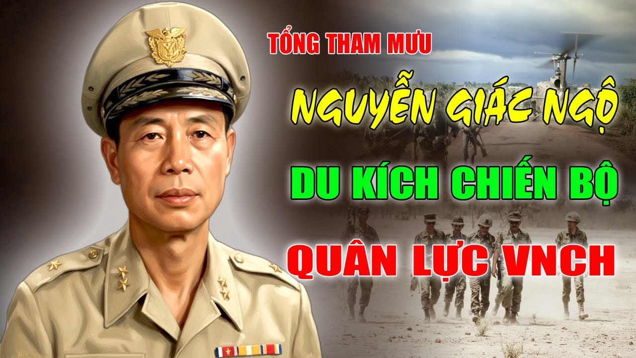 NGUYỄN GIÁC NGỘ: Tổng Tham Mưu DU KÍCH Chiến Bộ - Quân Lực VNCH