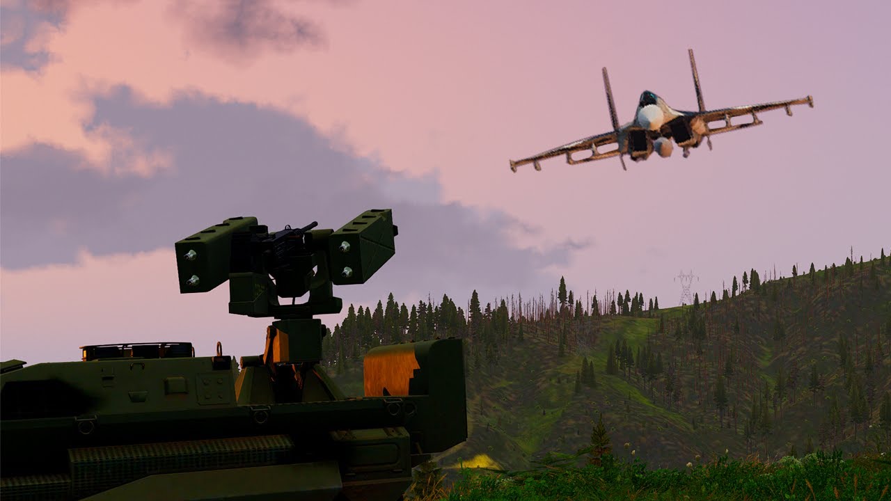 Ukraine's Fastest Missile Destroyed 4 Russian Su-35 Fighter Jets - ARMA 3 Military Simulation