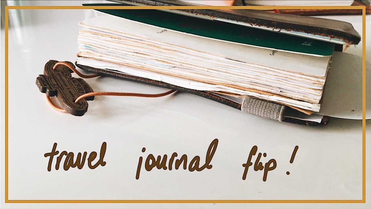 Flipthrough: Midori Traveler's Notebook Passport July 2018
