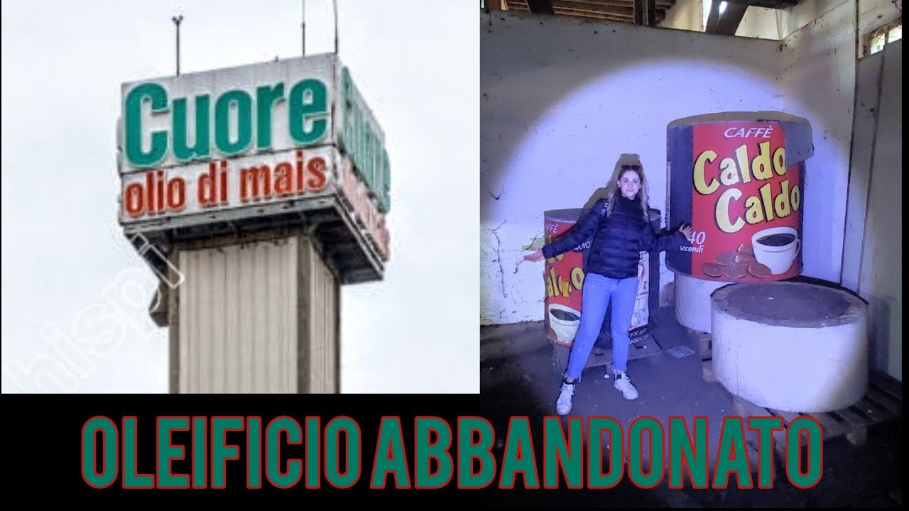 ESPLORIAMO UN OLEIFICIO ABBANDONATO