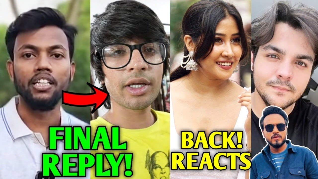 @ManojDey FINAL Reply to Sourav Joshi Vlogs! | Sofia Ansari BACK- Reacts, Ashish, Amit, Mythpat |