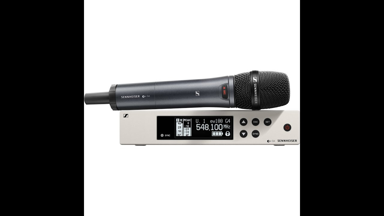 Microfone Sennheiser Ew100 835s G4 Ew 100 G4-835-s Sem Fio