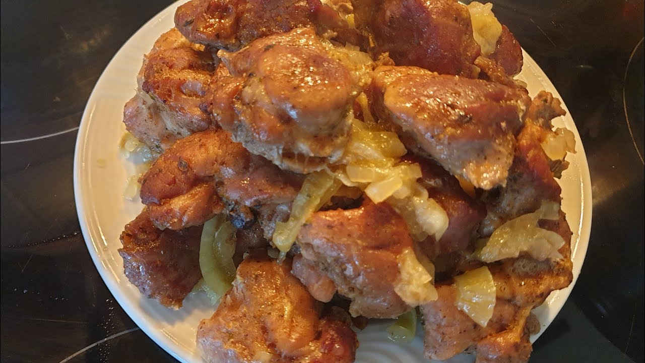 So eine  Leckere, schaschlik im Backofen haben sie noch nie gesehen.